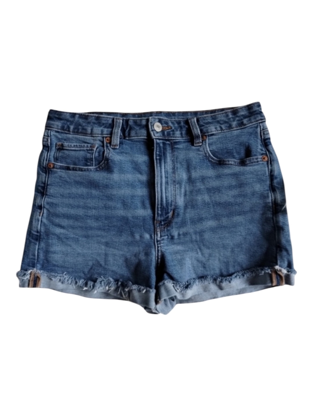 AMERICAN EAGLE MOM SHORT  DENIM 8 AEO